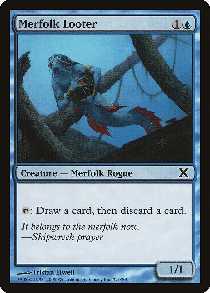 Merfolk Looter [Tenth Edition] | L.A. Mood Comics and Games
