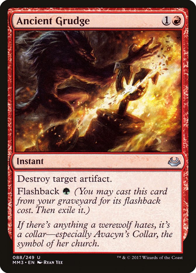 Ancient Grudge [Modern Masters 2017] | L.A. Mood Comics and Games