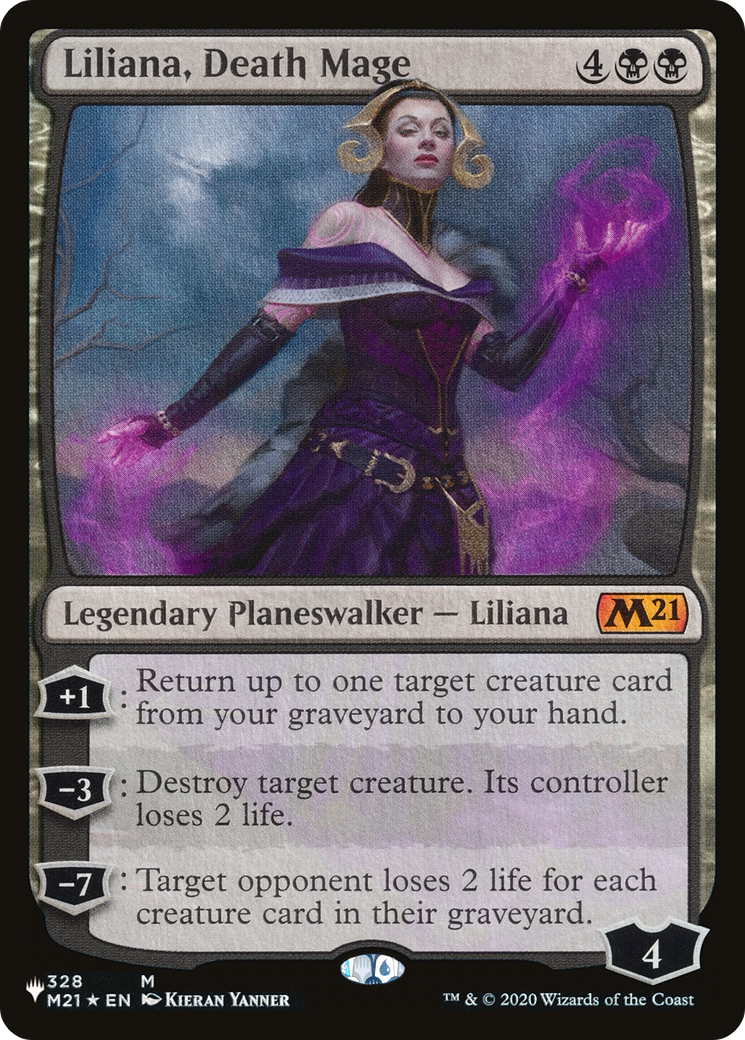 Liliana, Death Mage [The List] | L.A. Mood Comics and Games