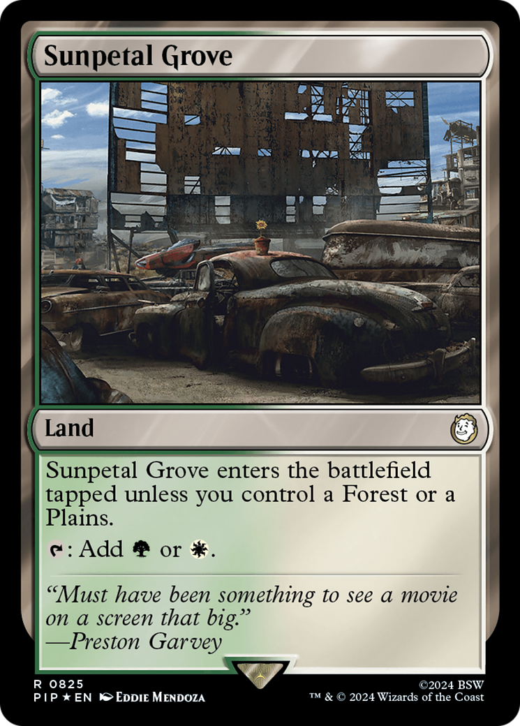 Sunpetal Grove (Surge Foil) [Fallout] | L.A. Mood Comics and Games