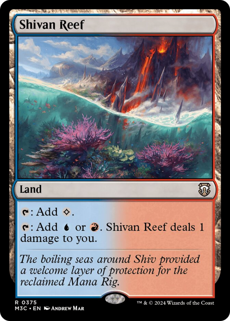 Shivan Reef [Modern Horizons 3 Commander] | L.A. Mood Comics and Games