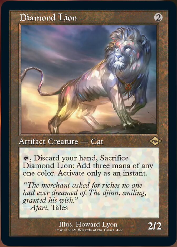 Diamond Lion (Retro) [Modern Horizons 2] | L.A. Mood Comics and Games