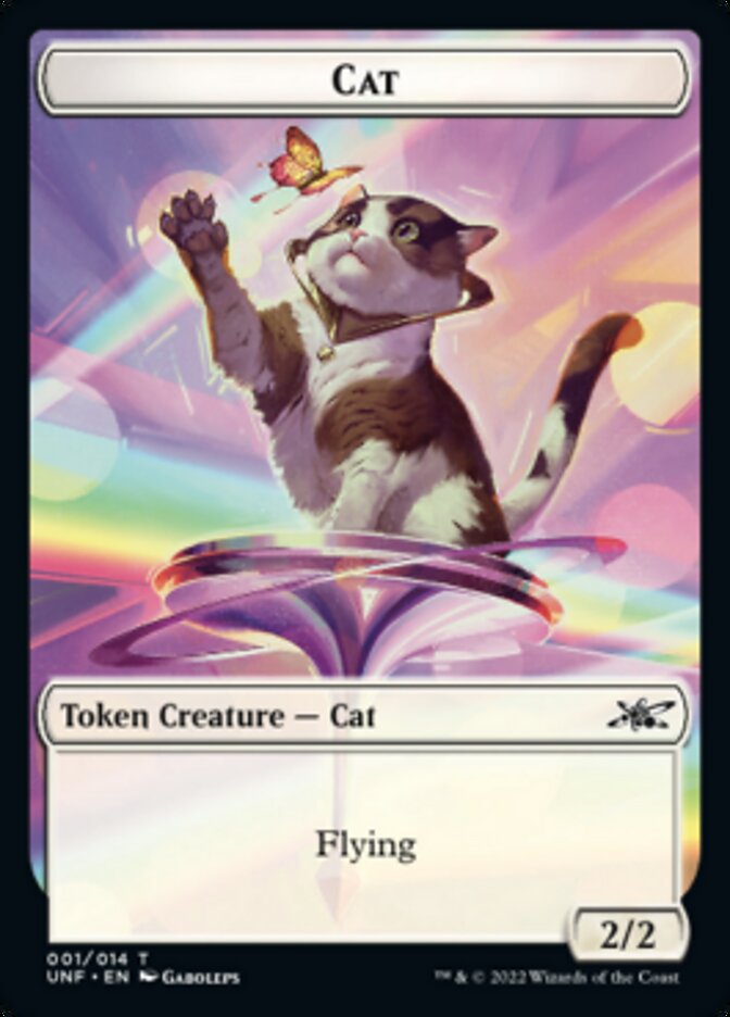 Cat Token [Unfinity Tokens] | L.A. Mood Comics and Games