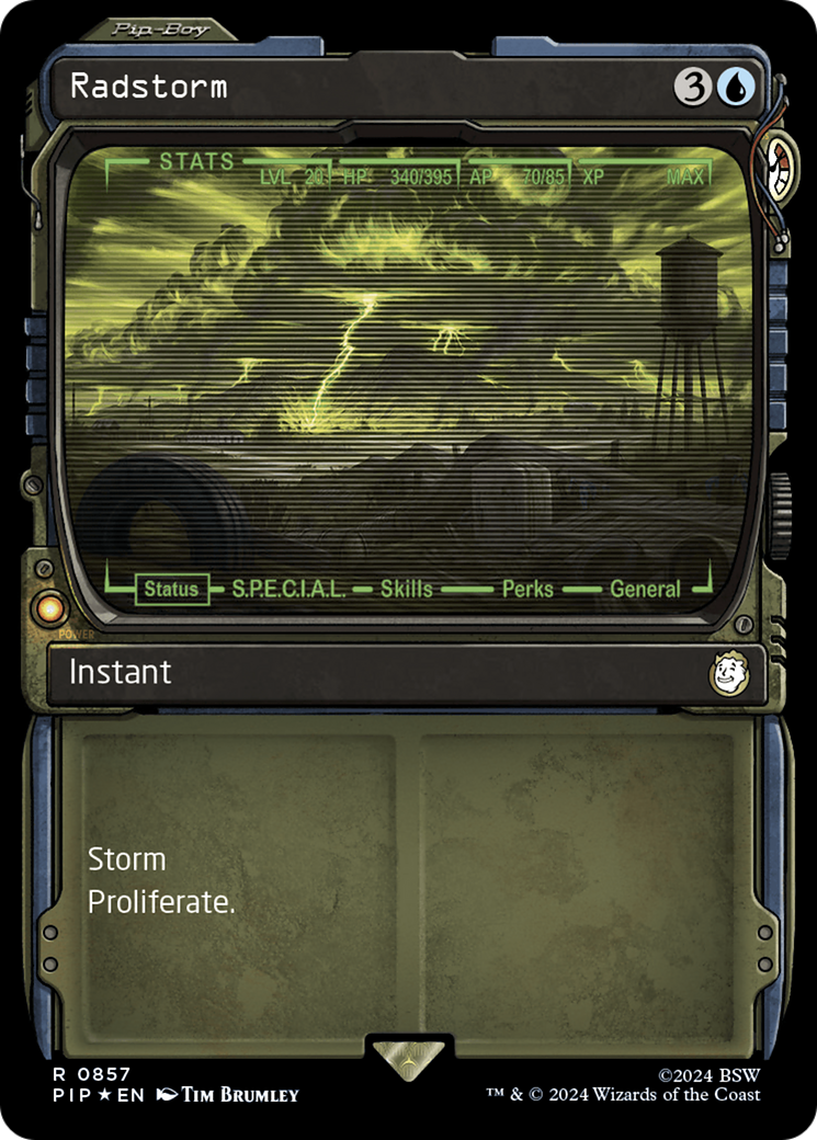 Radstorm (Showcase) (Surge Foil) [Fallout] | L.A. Mood Comics and Games