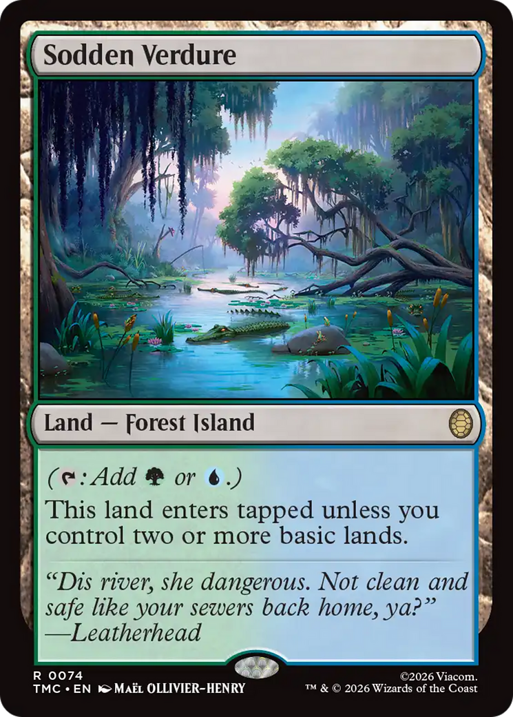Sodden Verdure [Teenage Mutant Ninja Turtles Commander] | L.A. Mood Comics and Games