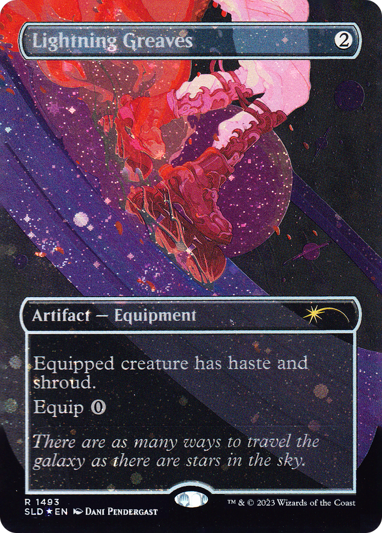 Lightning Greaves (1493) (Galaxy Foil) [Secret Lair Drop Series] | L.A. Mood Comics and Games