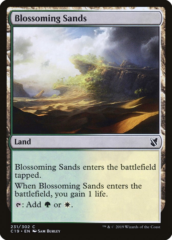 Blossoming Sands [Commander 2019] | L.A. Mood Comics and Games