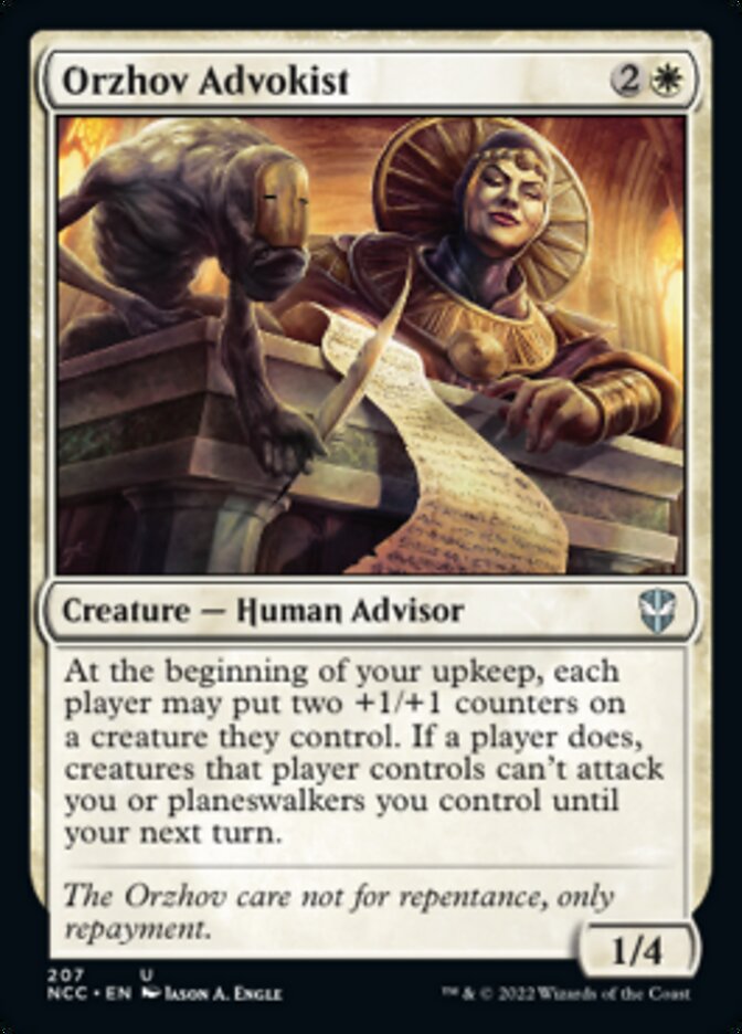 Orzhov Advokist [Streets of New Capenna Commander] | L.A. Mood Comics and Games