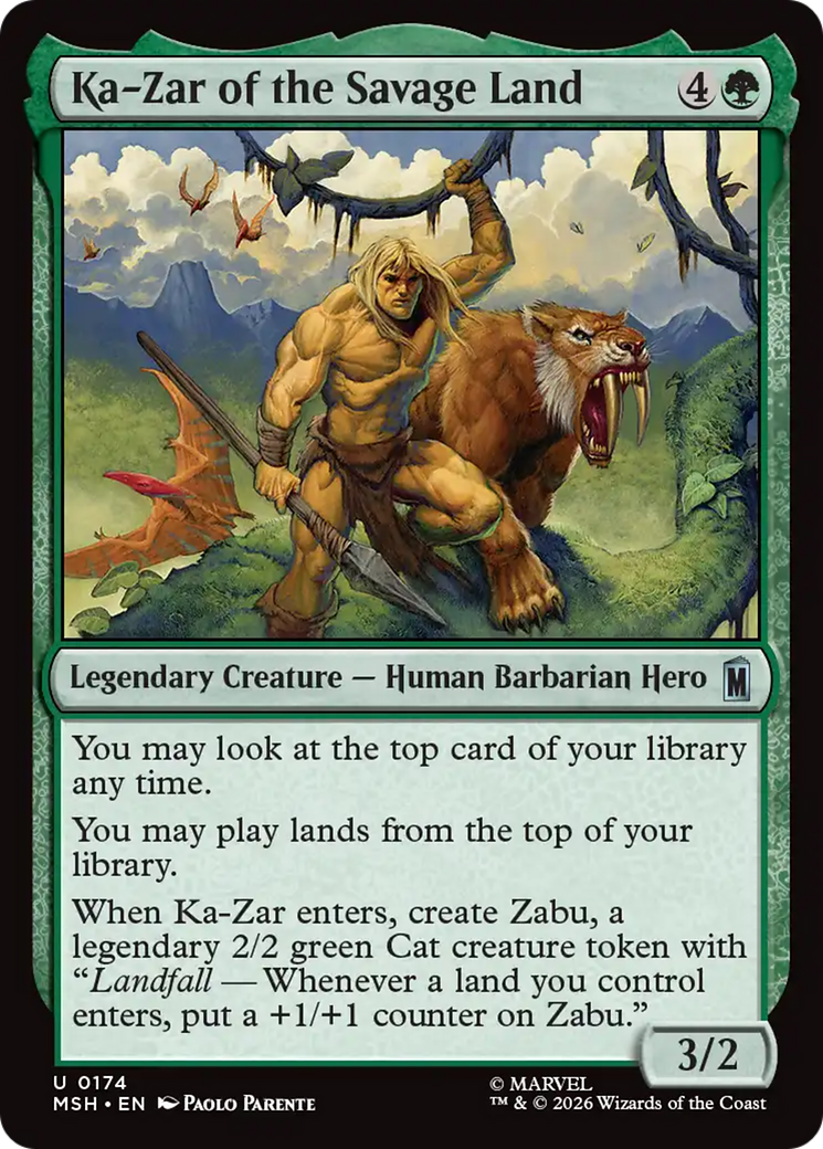 Ka-Zar of the Savage Land [Marvel Super Heroes] | L.A. Mood Comics and Games