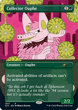 Collector Ouphe (Borderless) [Secret Lair Drop Series] | L.A. Mood Comics and Games