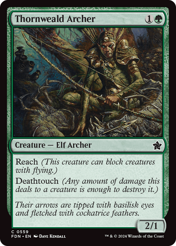 Thornweald Archer [Foundations] | L.A. Mood Comics and Games