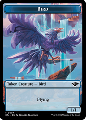 Treasure // Bird Double-Sided Token [Outlaws of Thunder Junction Tokens] | L.A. Mood Comics and Games