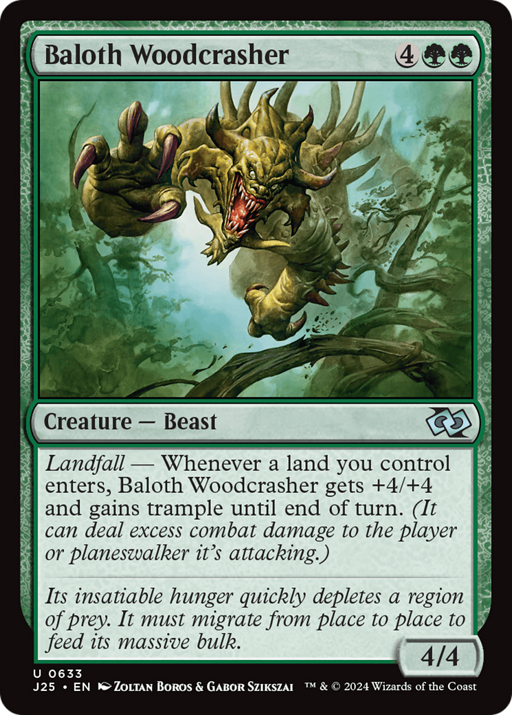 Baloth Woodcrasher [Foundations Jumpstart] | L.A. Mood Comics and Games