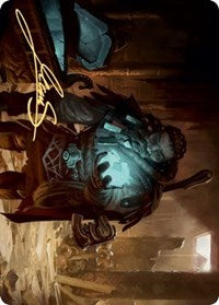 Vault Robber Art Card (Gold-Stamped Signature) [Kaldheim Art Series] | L.A. Mood Comics and Games
