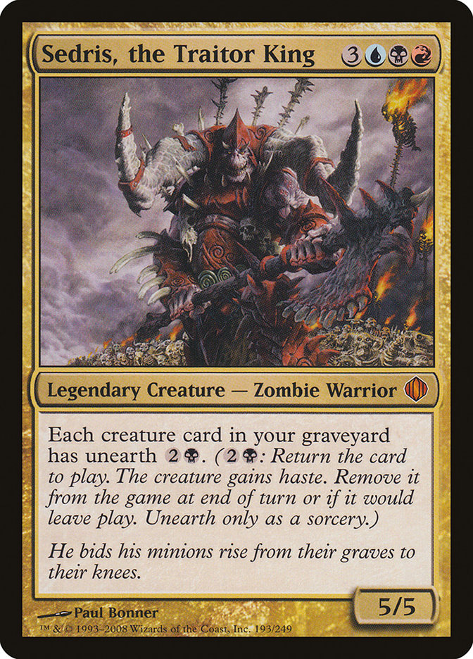 Sedris, the Traitor King [Shards of Alara] | L.A. Mood Comics and Games