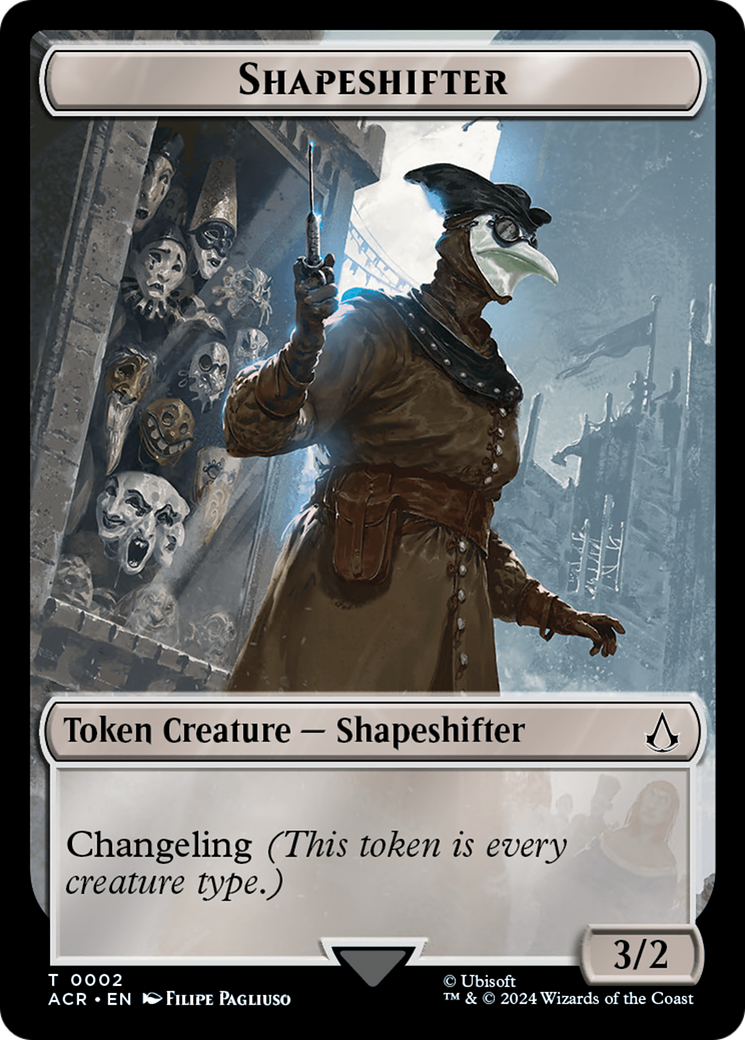 Shapeshifter Token [Assassin's Creed Tokens] | L.A. Mood Comics and Games