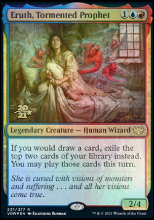 Eruth, Tormented Prophet [Innistrad: Crimson Vow Prerelease Promos] | L.A. Mood Comics and Games