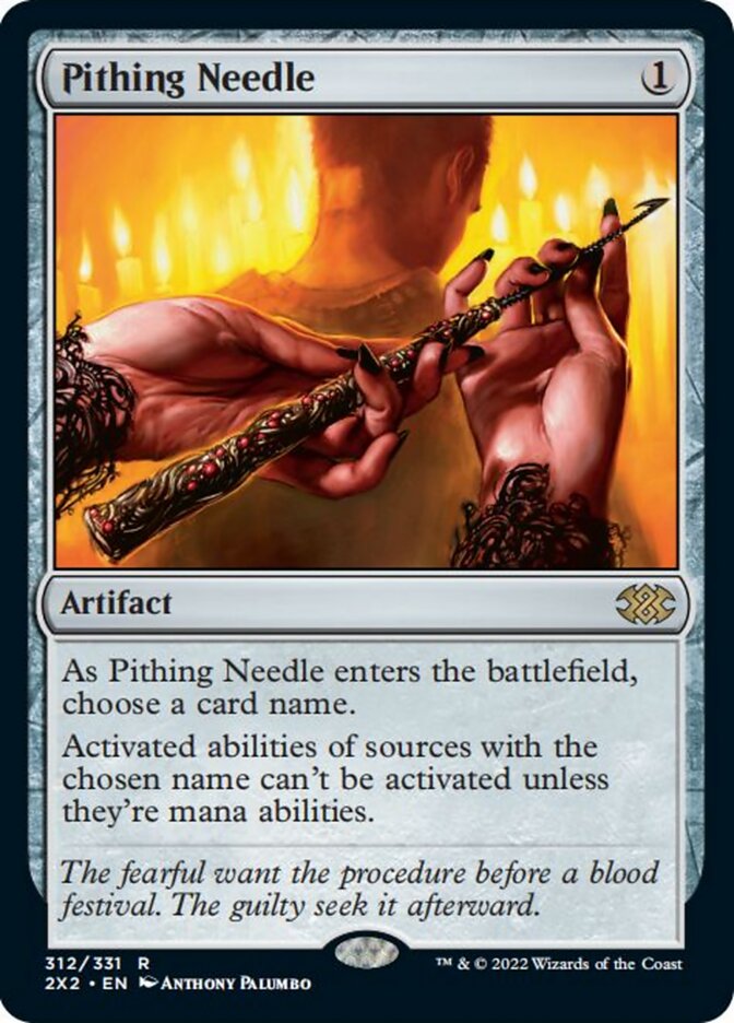 Pithing Needle [Double Masters 2022] | L.A. Mood Comics and Games