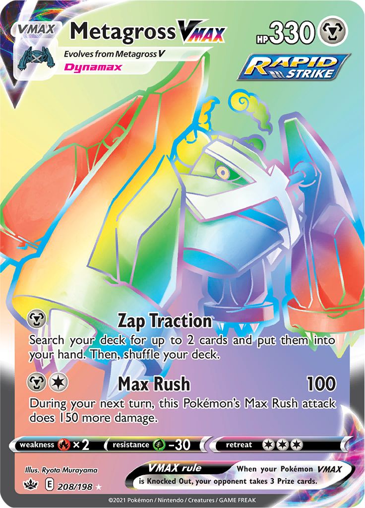 Metagross VMAX (208/198) [Sword & Shield: Chilling Reign] | L.A. Mood Comics and Games