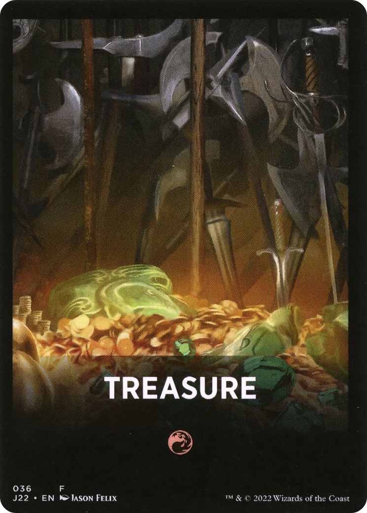 Treasure Theme Card [Jumpstart 2022 Front Cards] | L.A. Mood Comics and Games