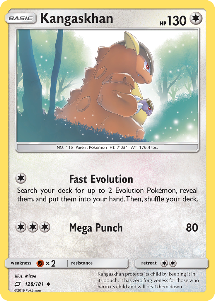 Kangaskhan (128/181) [Sun & Moon: Team Up] | L.A. Mood Comics and Games