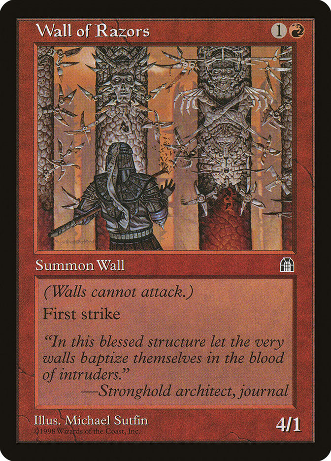 Wall of Razors [Stronghold] | L.A. Mood Comics and Games