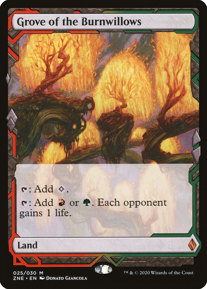 Grove of the Burnwillows (Expeditions) [Zendikar Rising Expeditions] | L.A. Mood Comics and Games