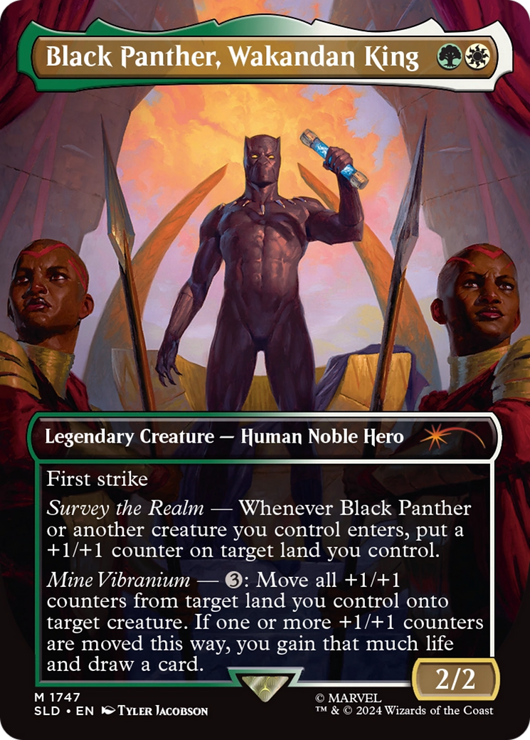 Black Panther, Wakandan King [Secret Lair Drop Series] | L.A. Mood Comics and Games