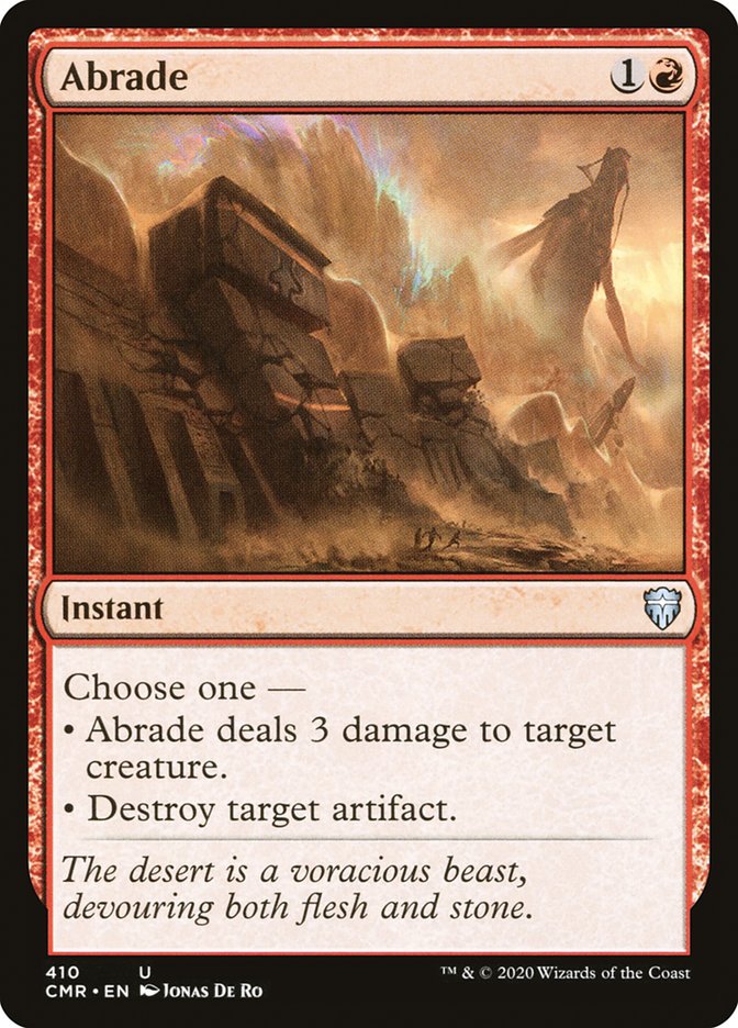 Abrade [Commander Legends] | L.A. Mood Comics and Games