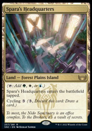 Spara's Headquarters (Promo Pack) [Streets of New Capenna Promos] | L.A. Mood Comics and Games