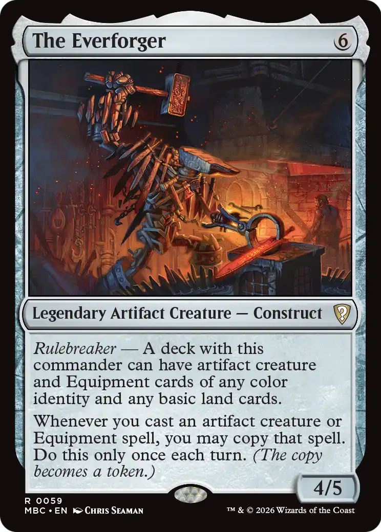 The Everforger [Mystery Booster: Commander Edition] | L.A. Mood Comics and Games