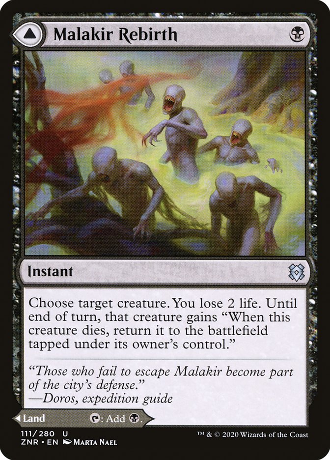 Malakir Rebirth // Malakir Mire [Zendikar Rising] | L.A. Mood Comics and Games