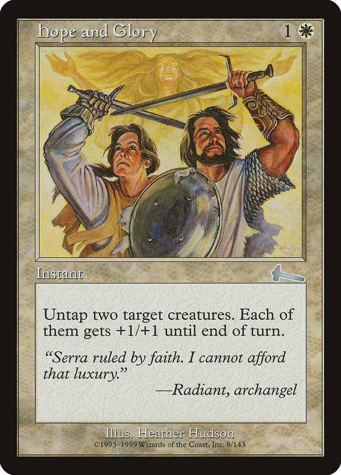 Hope and Glory [Urza's Legacy] | L.A. Mood Comics and Games