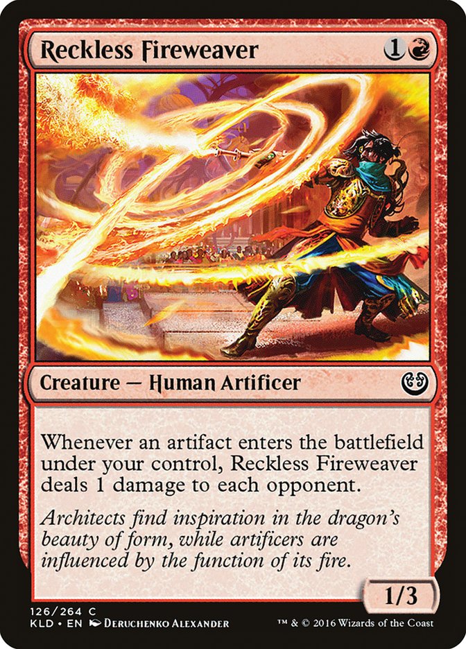Reckless Fireweaver [Kaladesh] | L.A. Mood Comics and Games