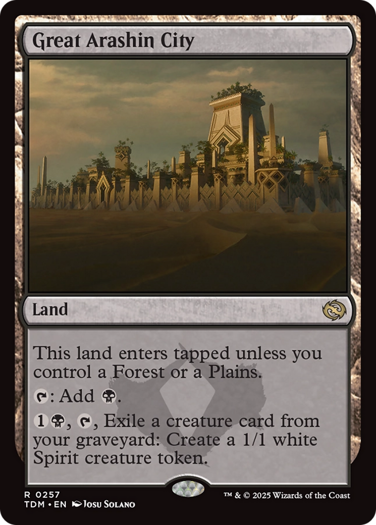 Great Arashin City [Tarkir: Dragonstorm] | L.A. Mood Comics and Games