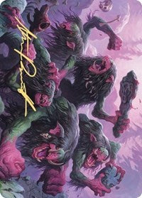 Hagi Mob Art Card (Gold-Stamped Signature) [Kaldheim Art Series] | L.A. Mood Comics and Games