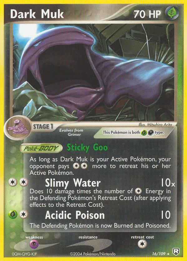 Dark Muk (16/109) [EX: Team Rocket Returns] | L.A. Mood Comics and Games