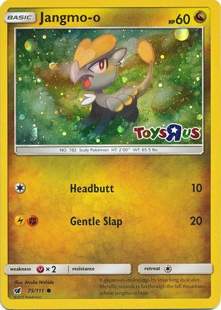 Jangmo o (75/111) (Toys R Us Promo) [Sun & Moon: Crimson Invasion] | L.A. Mood Comics and Games