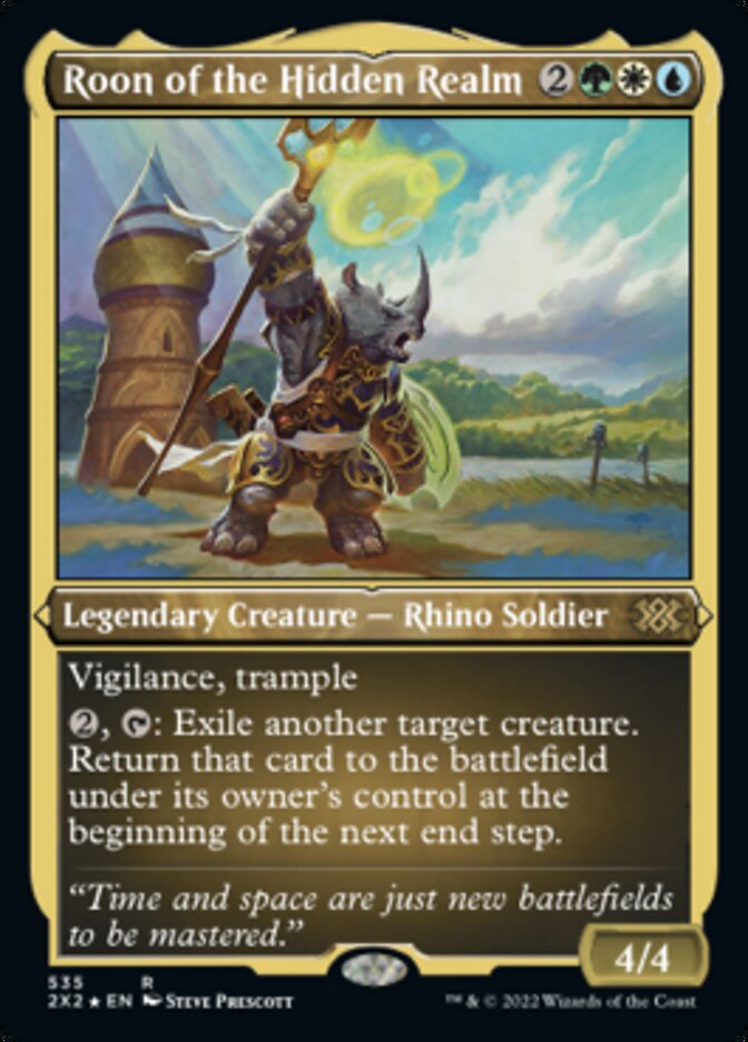 Roon of the Hidden Realm (Foil Etched) [Double Masters 2022] | L.A. Mood Comics and Games