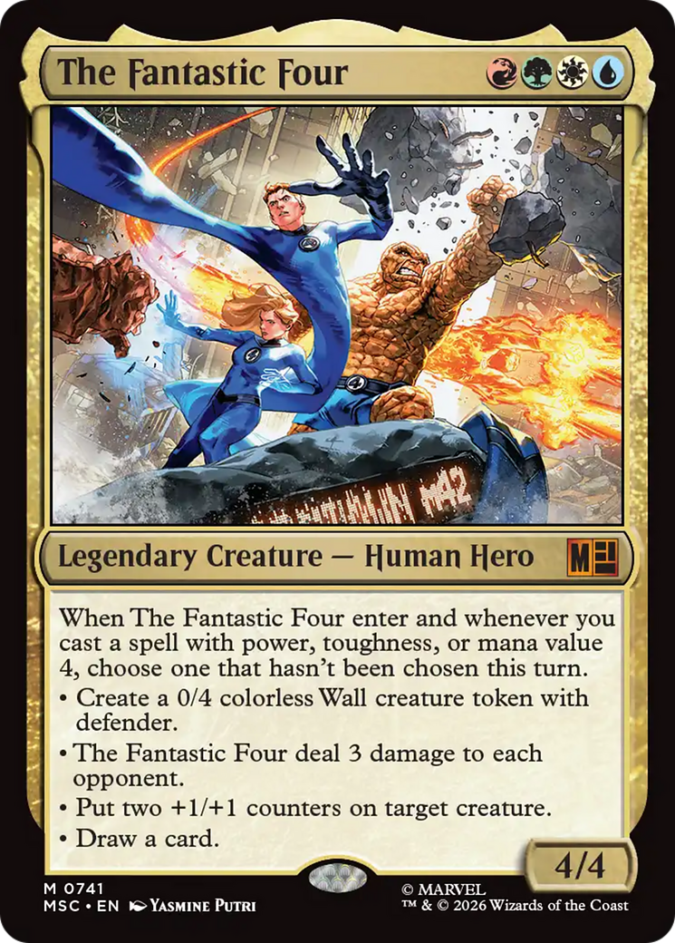 The Fantastic Four [Marvel Super Heroes Commander] | L.A. Mood Comics and Games