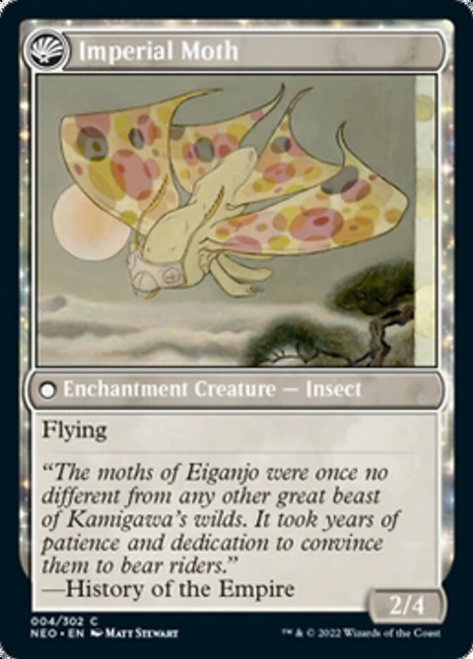 Befriending the Moths // Imperial Moth [Kamigawa: Neon Dynasty] | L.A. Mood Comics and Games