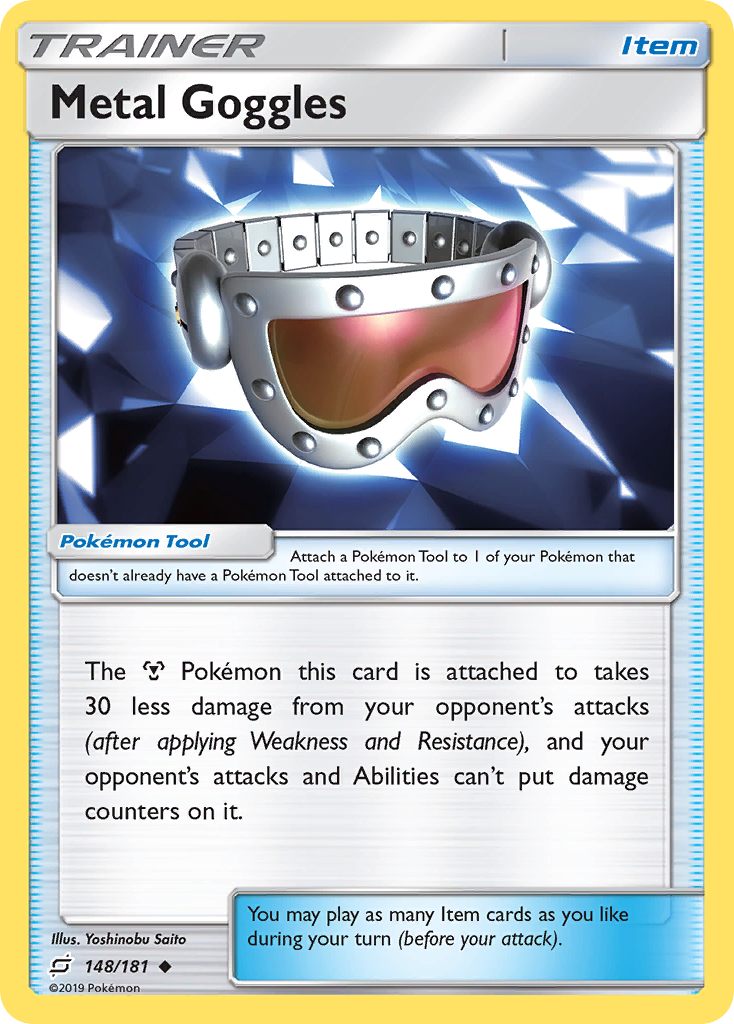 Metal Goggles (148/181) [Sun & Moon: Team Up] | L.A. Mood Comics and Games
