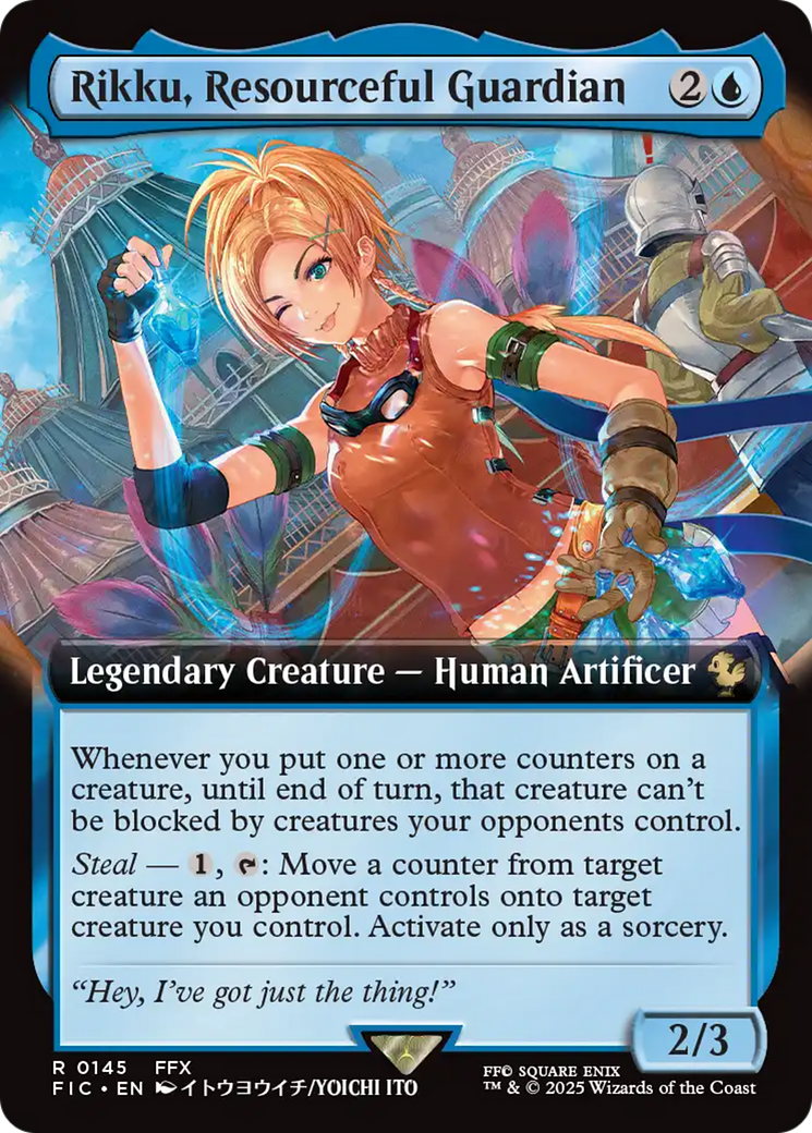 Rikku, Resourceful Guardian (Extended Art) [FINAL FANTASY Commander] | L.A. Mood Comics and Games