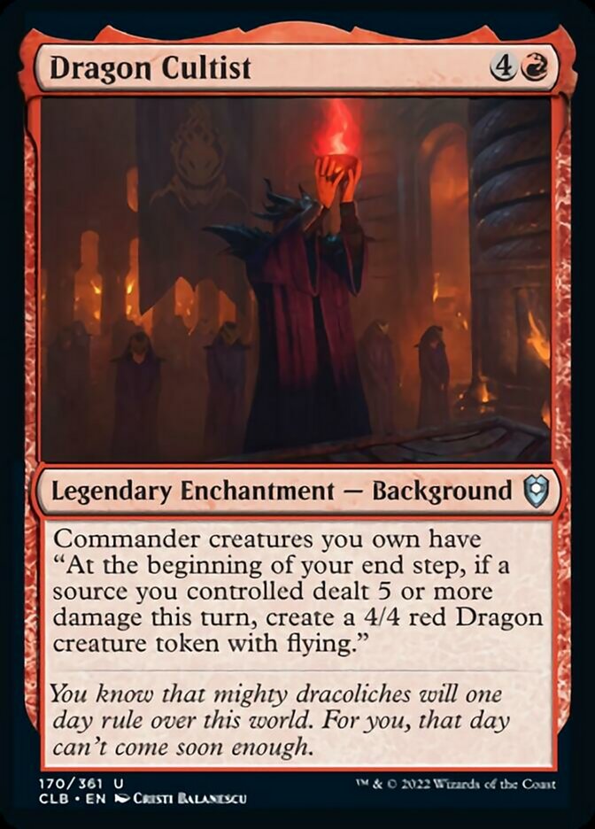 Dragon Cultist [Commander Legends: Battle for Baldur's Gate] | L.A. Mood Comics and Games