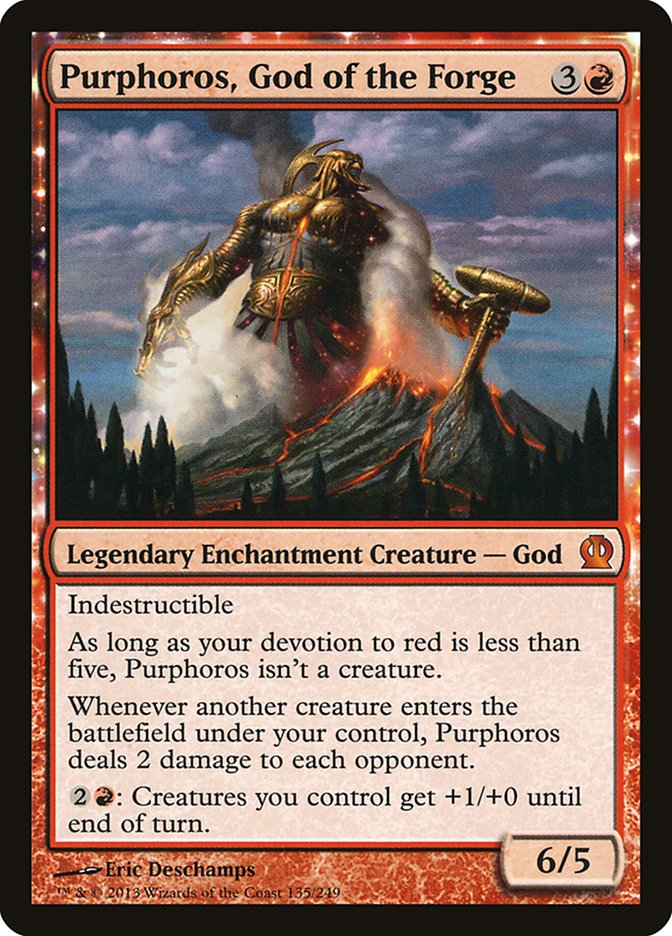 Purphoros, God of the Forge [Theros] | L.A. Mood Comics and Games