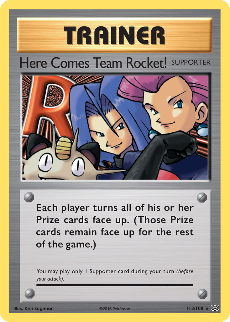 Here Comes Team Rocket! (113/108) [XY: Evolutions] | L.A. Mood Comics and Games