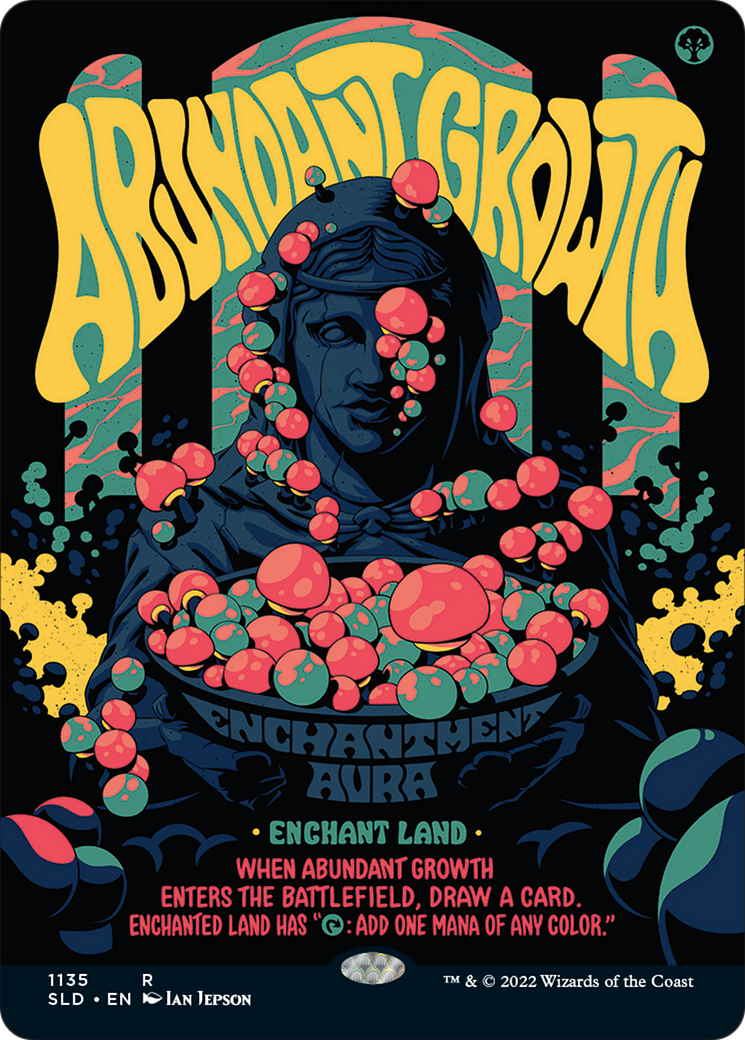 Abundant Growth (Borderless) [Secret Lair Drop Series] | L.A. Mood Comics and Games
