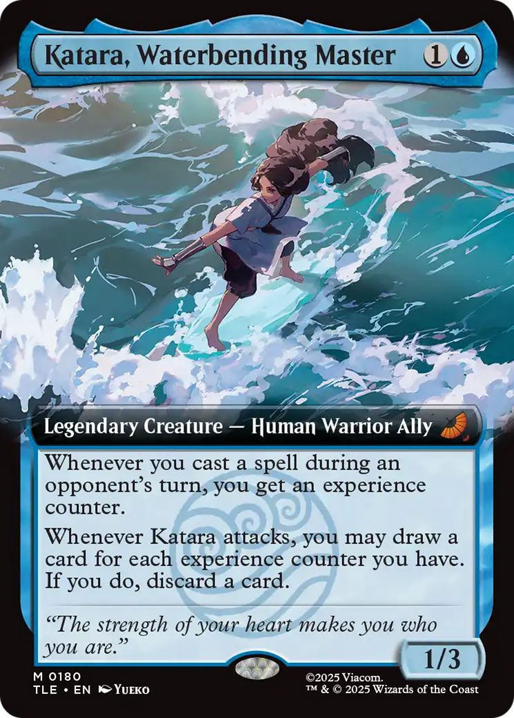 Katara, Waterbending Master (Extended Art) [Avatar: The Last Airbender: Eternal-Legal] | L.A. Mood Comics and Games