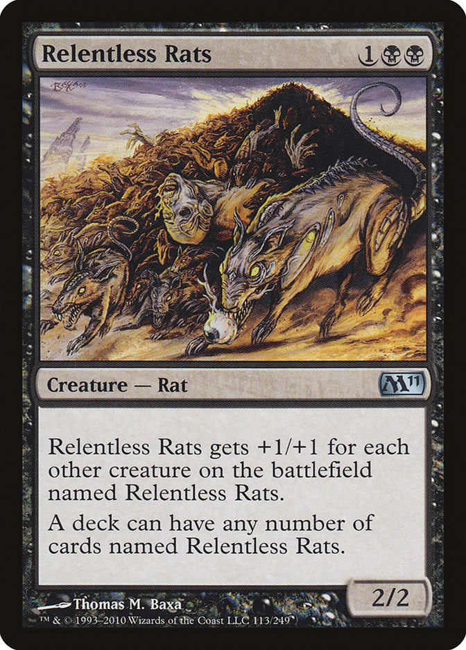 Relentless Rats [Magic 2011] | L.A. Mood Comics and Games