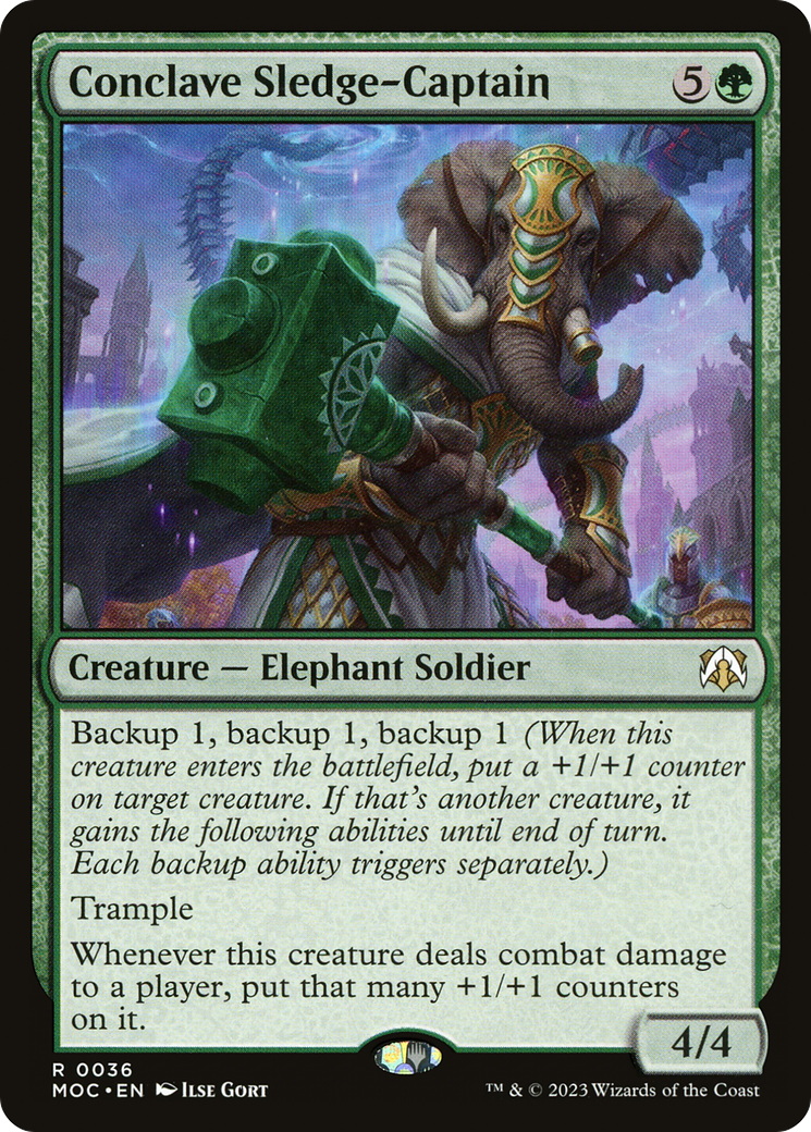 Conclave Sledge-Captain [March of the Machine Commander] | L.A. Mood Comics and Games